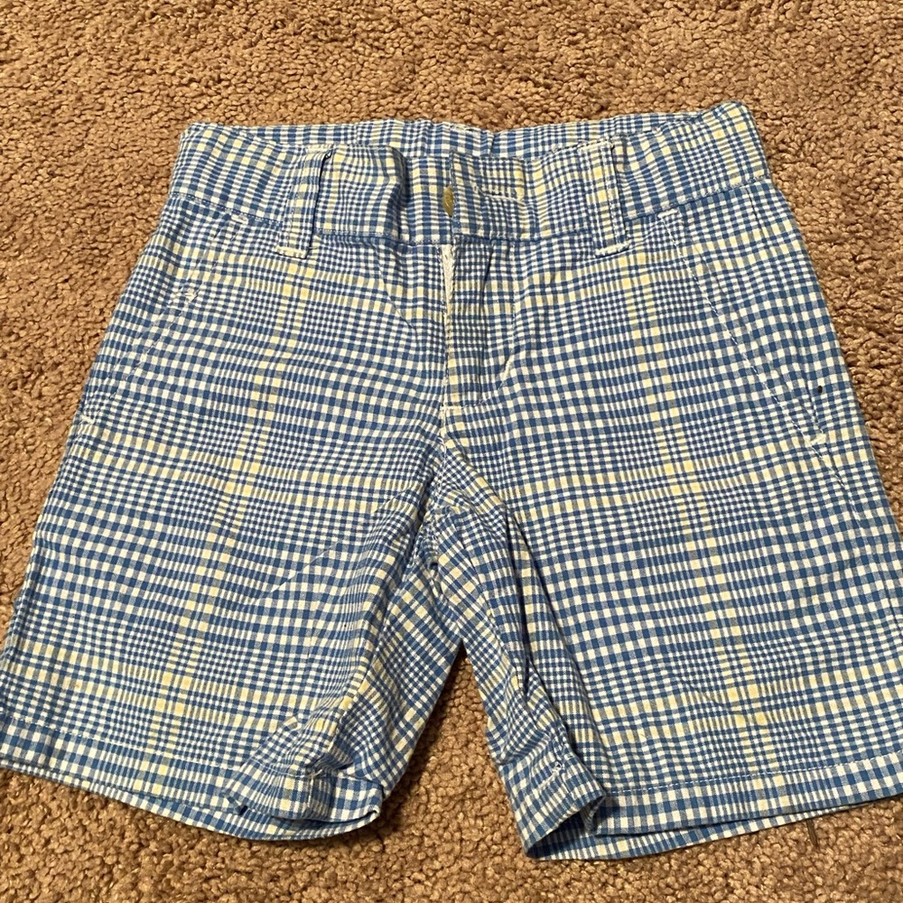 Janie And Jack Boys Plaid Shorts Size 2
